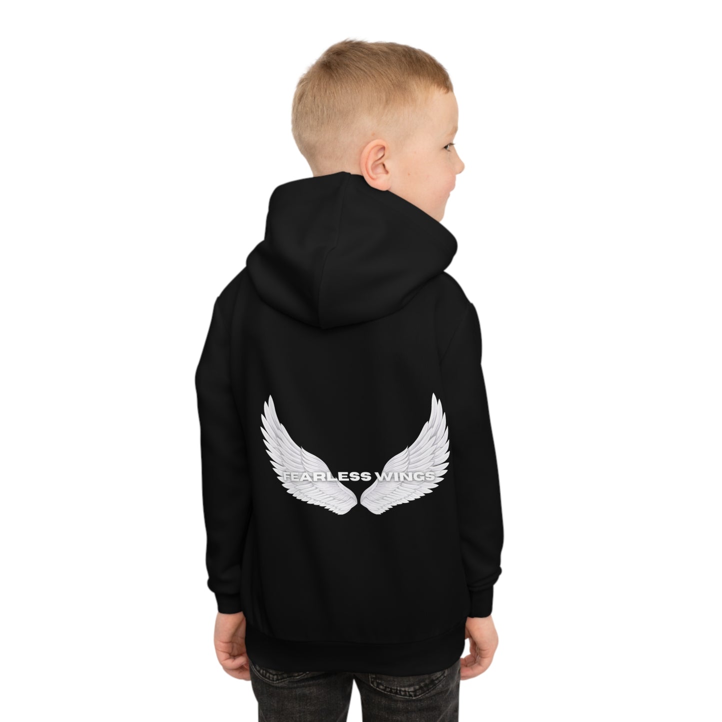 FEARLESS WINGS OVERSIZE HOODIE BARN