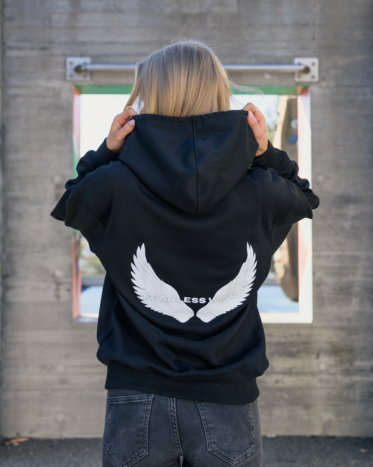 FEARLESS WINGS OVERSIZE HOODIE
