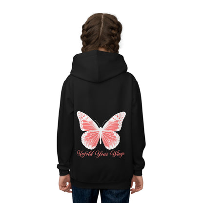 UNFOLD YOUR WINGS OVERSIZE HOODIE BARN